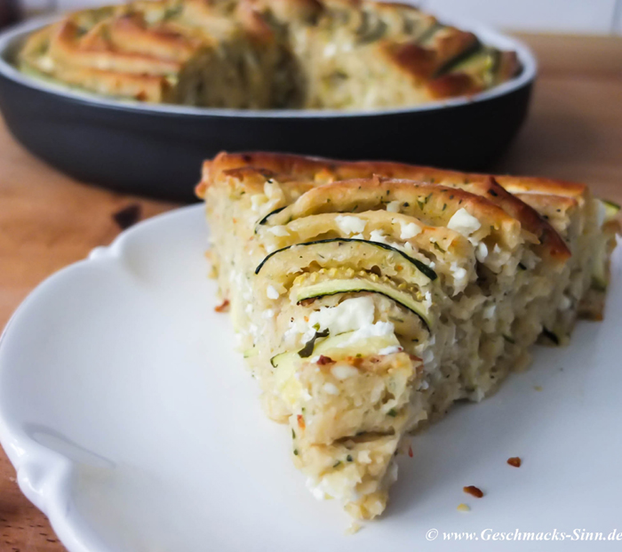 Zucchini-Schafskäse-Pinwheel | Geschmacks-Sinn