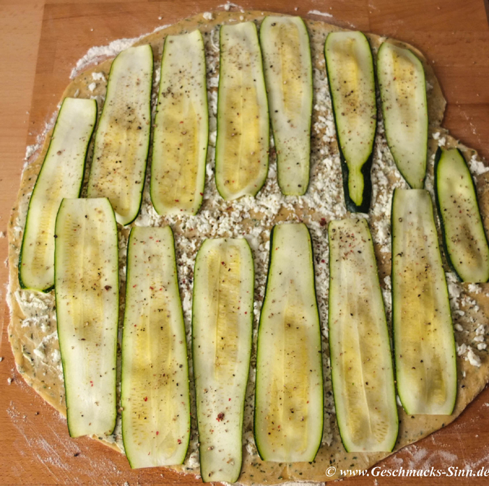 Zucchini-Schafskäse-Pinwheel | Geschmacks-Sinn