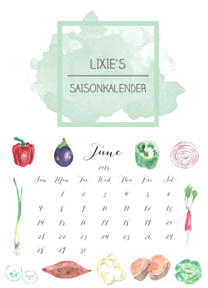 Lixie´s Saisomkalender